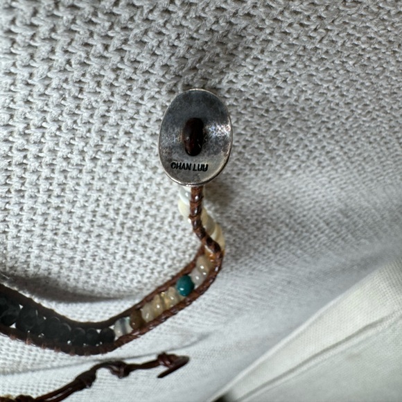 Chan Luu Multi-Bead & Leather Cord Wrap Bracelet - Picture 3 of 3